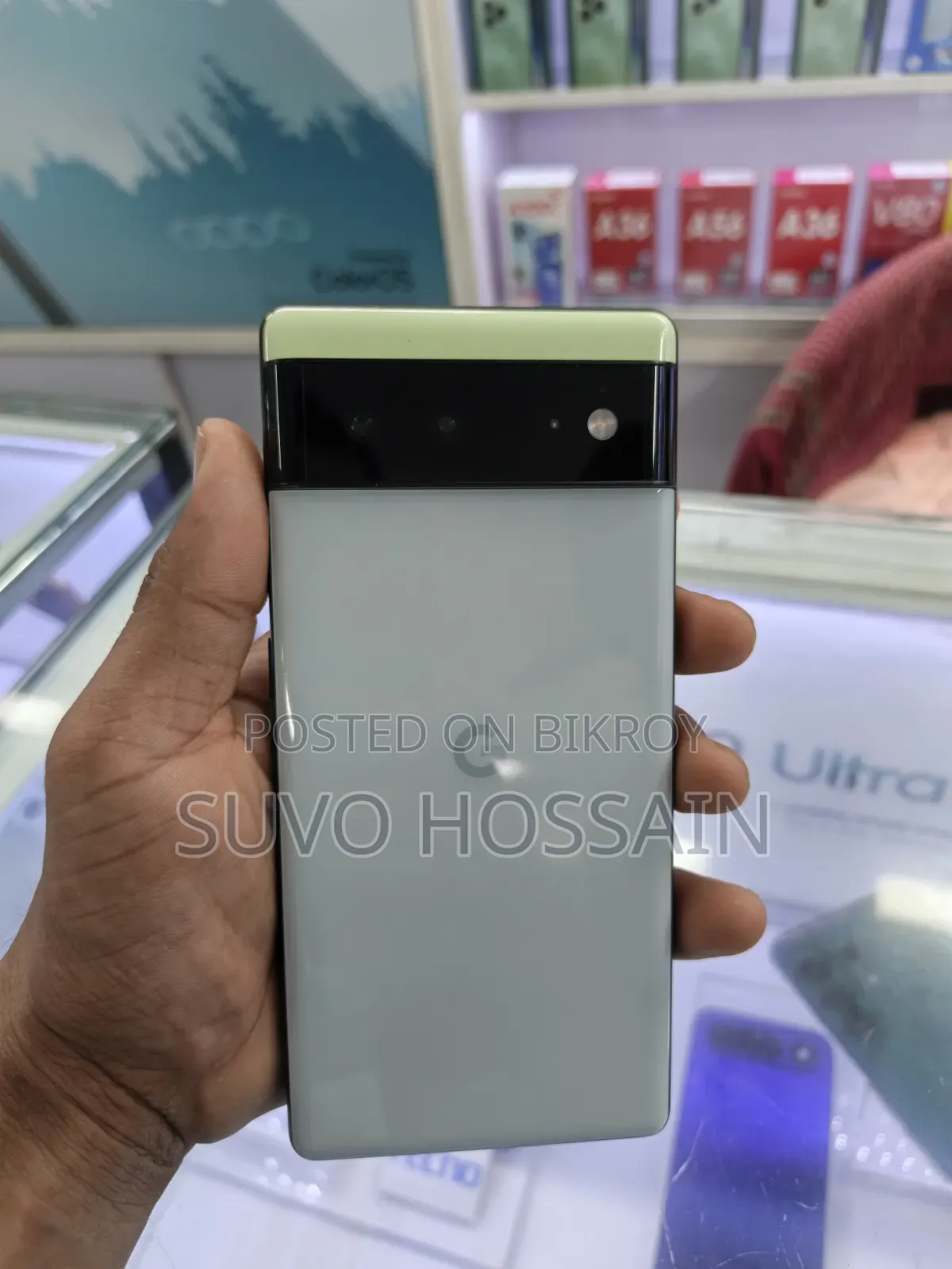 গুগল পিক্সেল ৬ ১২৮ জিবি হোয়াইট