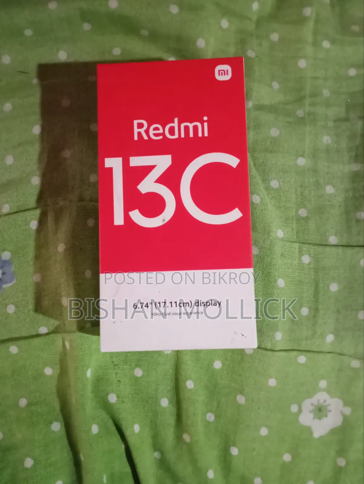 Xiaomi Redmi 13C ২৫৬ জিবি ব্ল্যাক