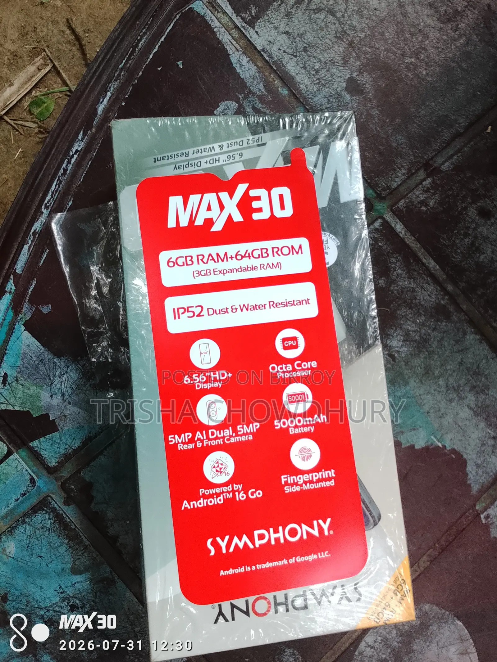 New Symphony Max 60 64 GB Black