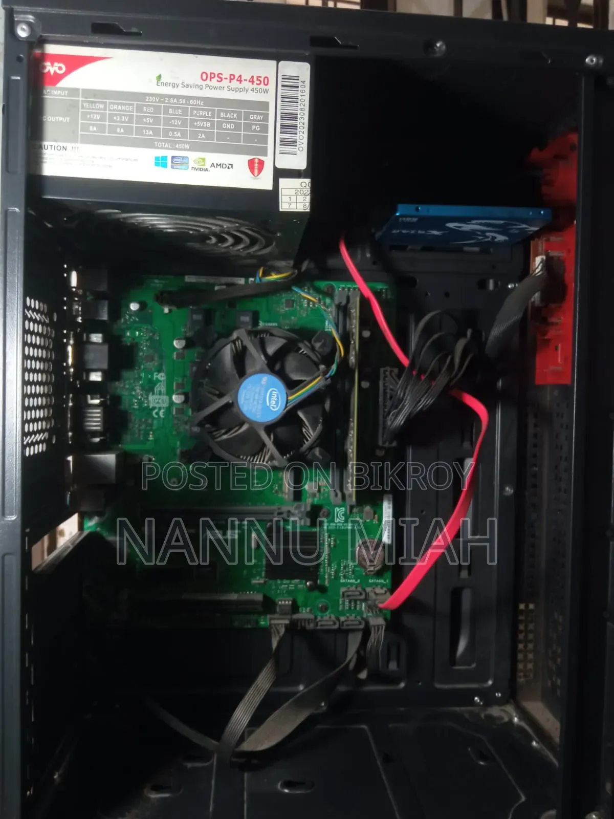 Desktop Computer 8GB Intel Core I5 SSD 256GB