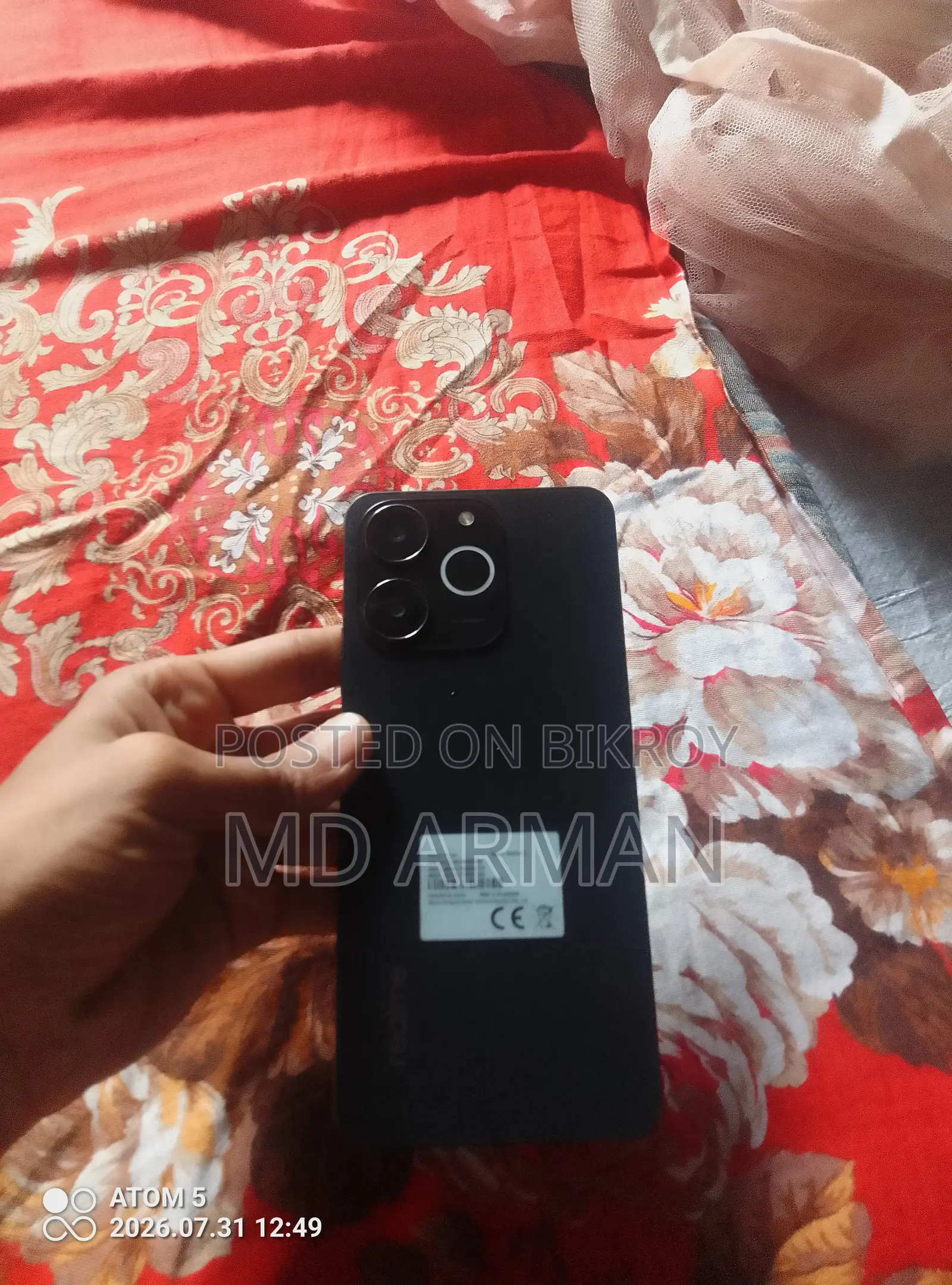 Realme Note 70T 128 GB Black