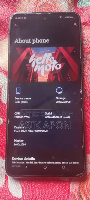 Motorola Moto G35 128 GB