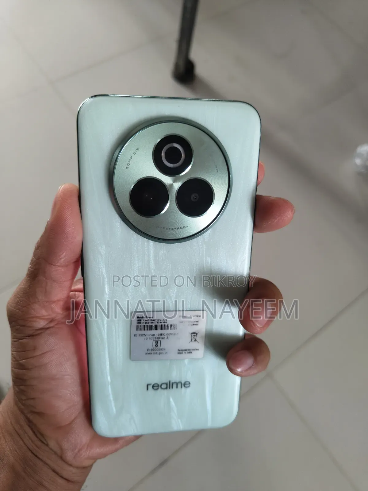 Realme P3 Pro 256 GB Green