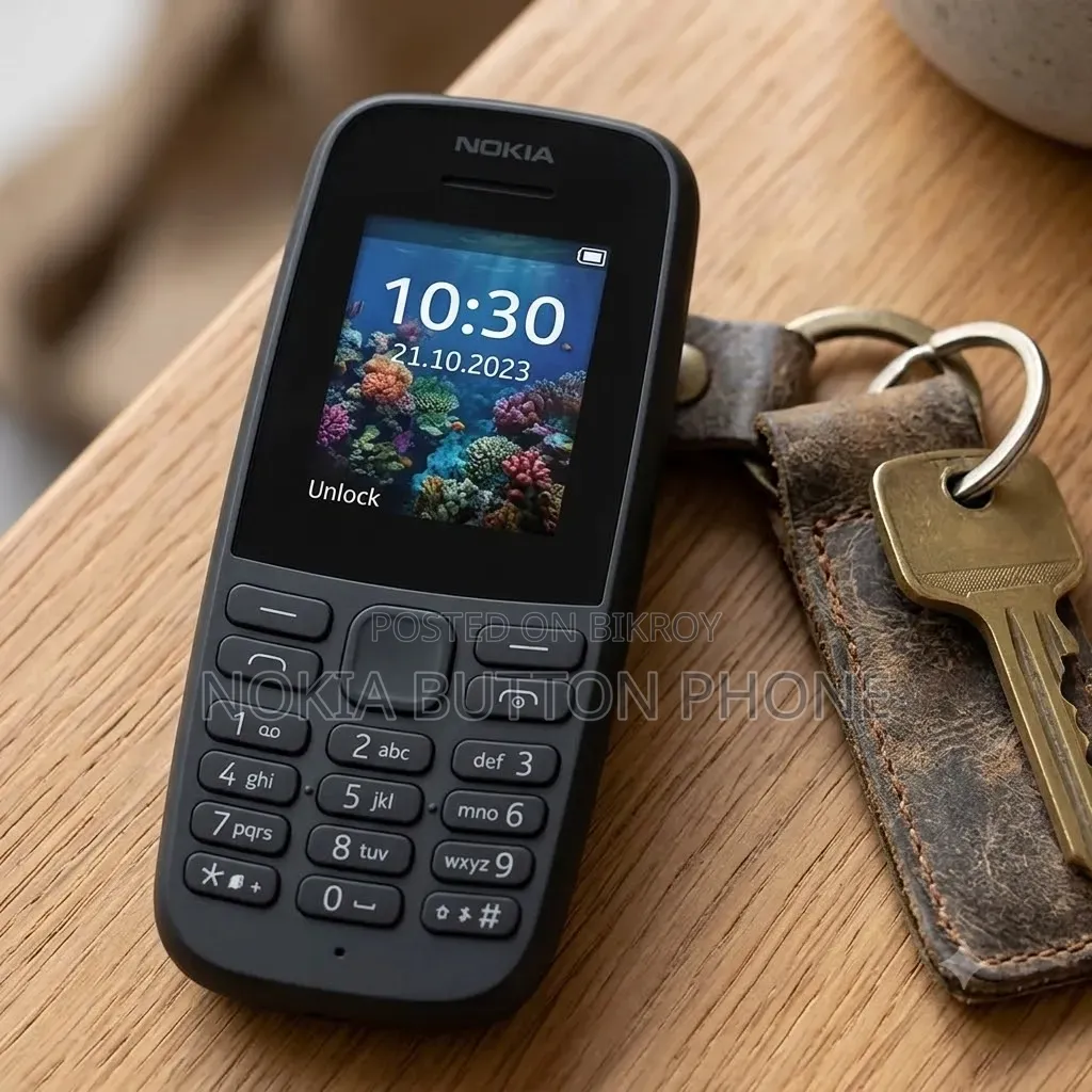 New Nokia 105 Black