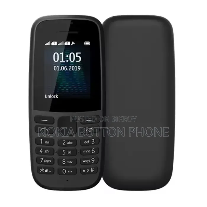 New Nokia 105 Black
