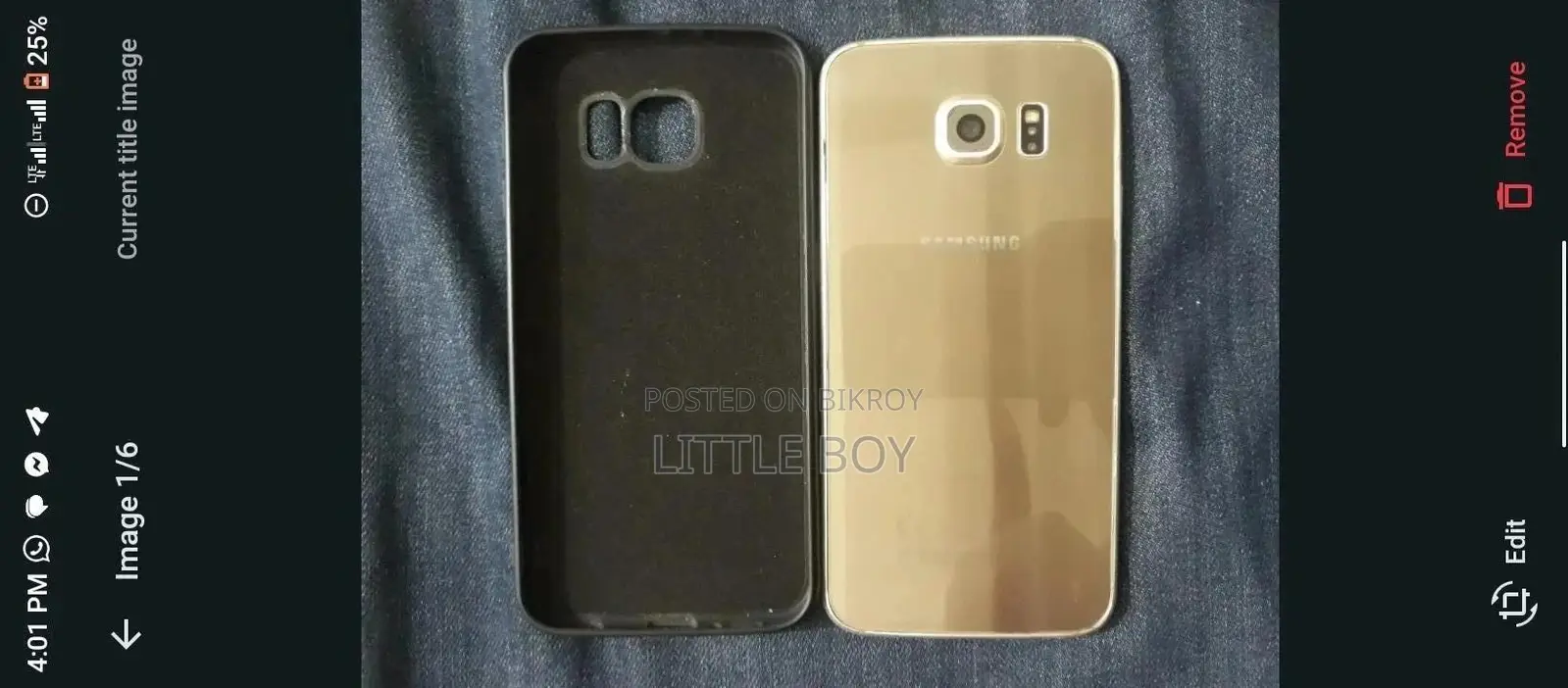 Samsung Galaxy S6 32 GB Rose Gold