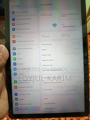 Honor Pad X8 128 GB Gray