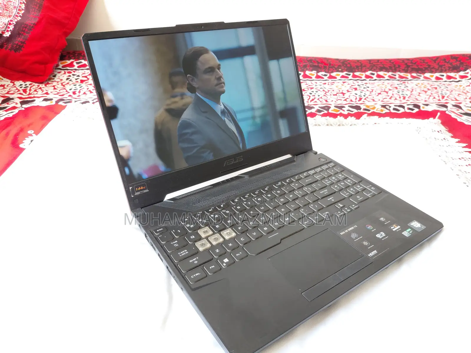ল্যাপটপ ASUS TUF Gaming F15 16GB Intel Core I5 HDD+SSD 1T