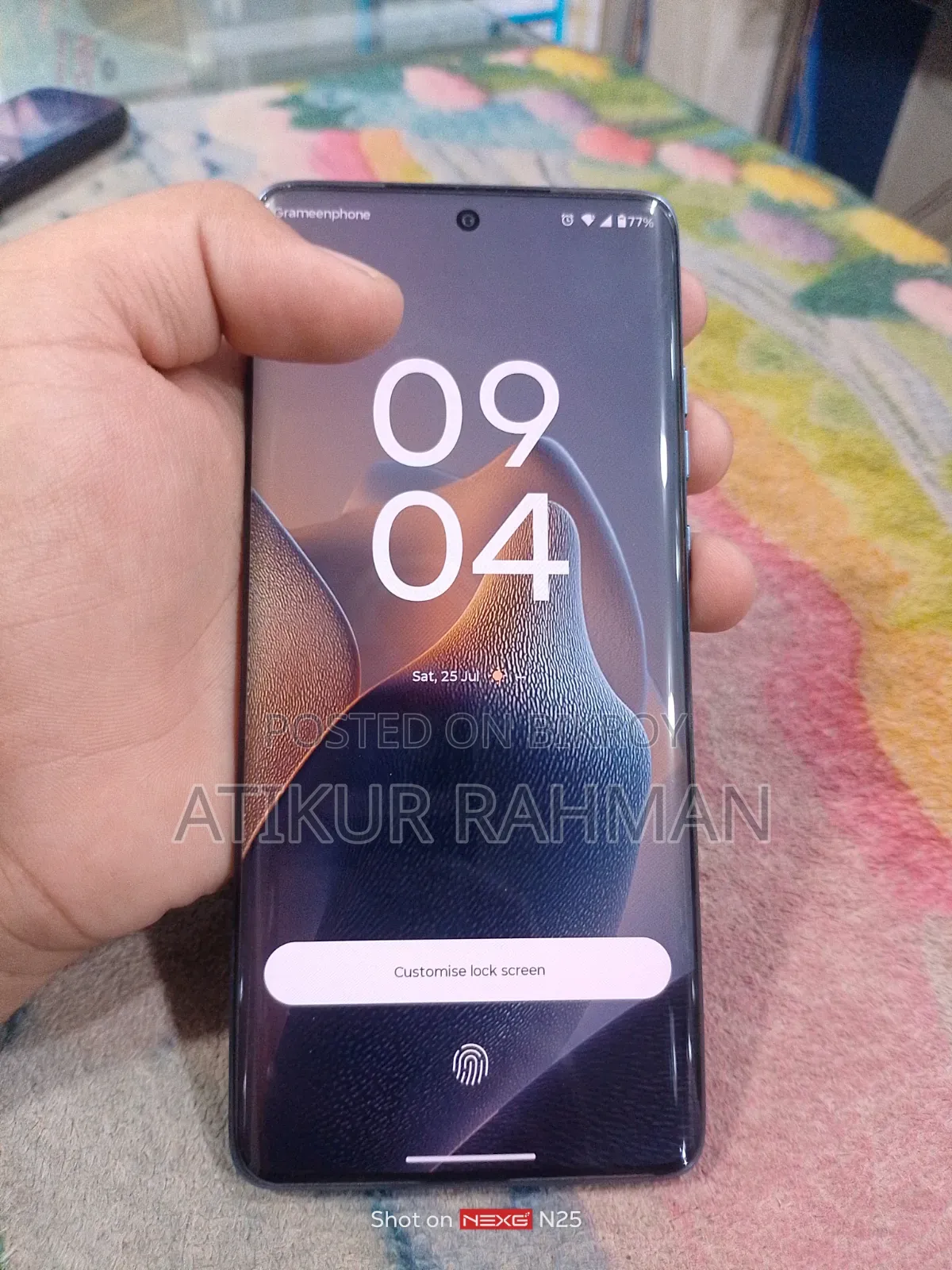 Motorola Edge 60 Fusion 256 GB Gray