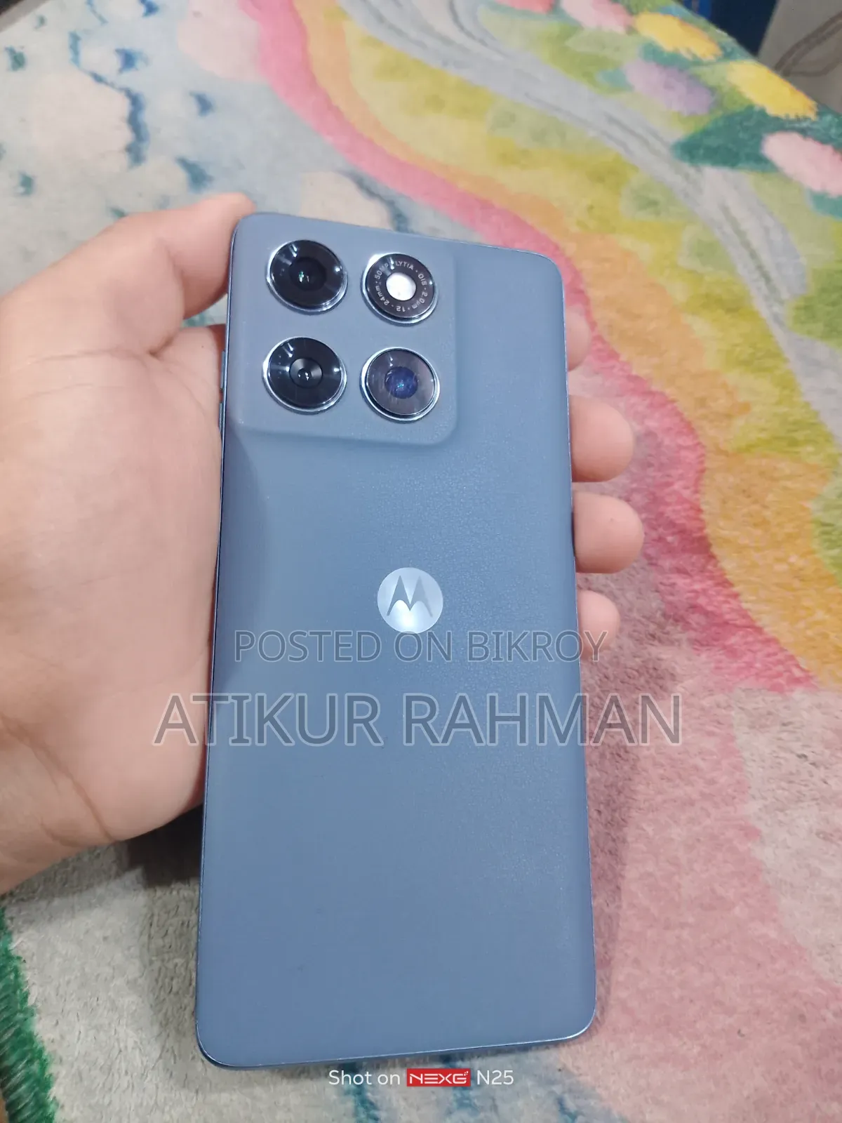 Motorola Edge 60 Fusion 256 GB Gray