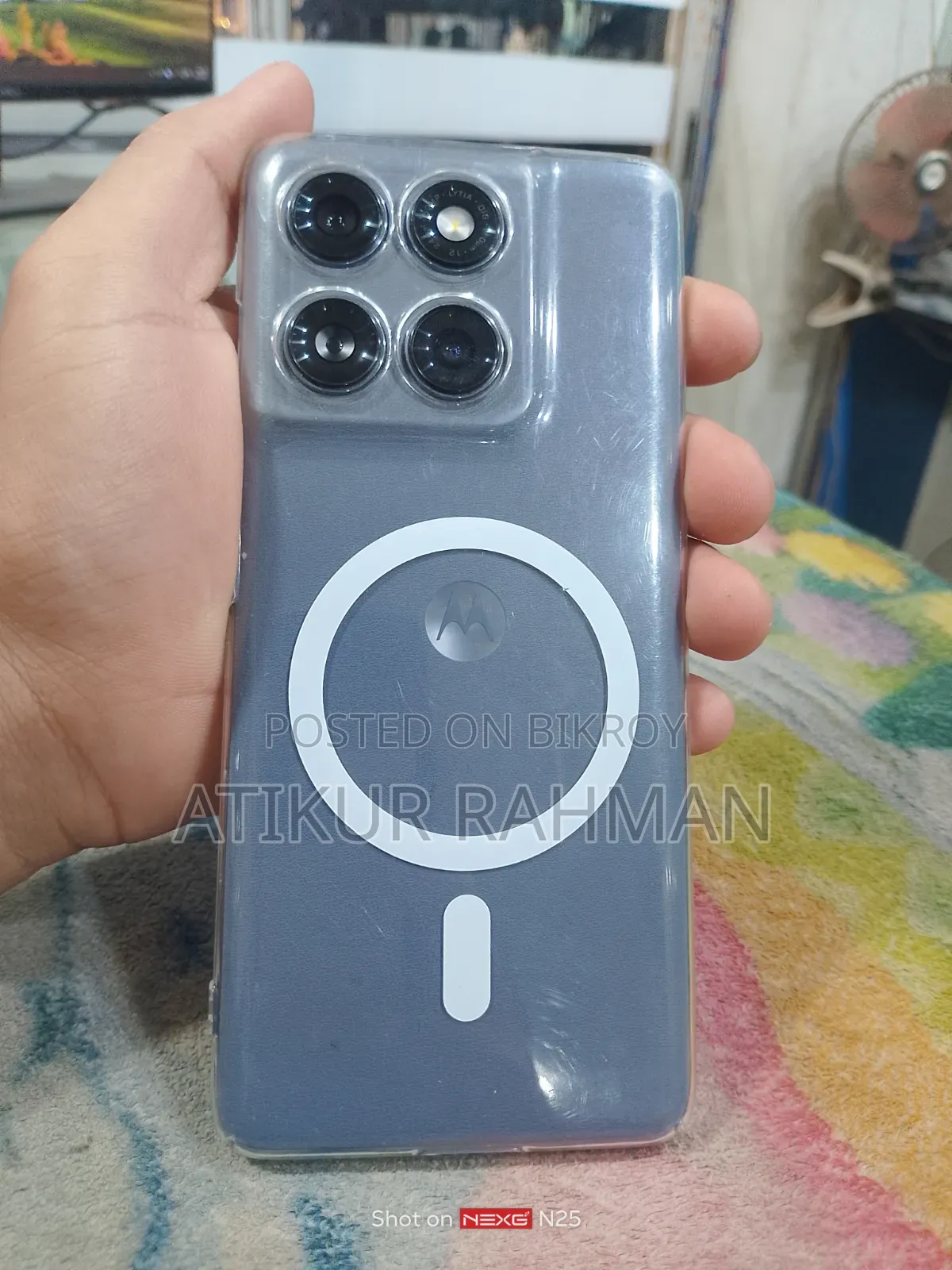 Motorola Edge 60 Fusion 256 GB Gray