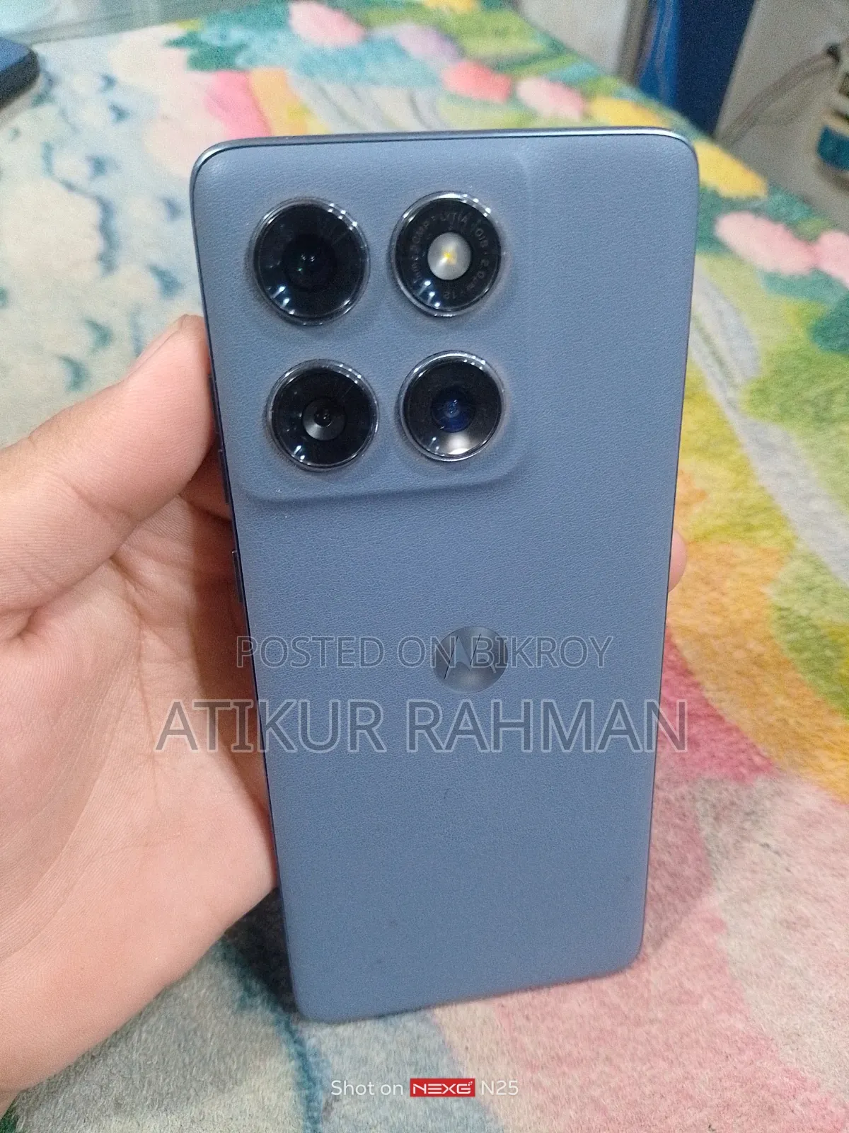 Motorola Edge 60 Fusion 256 GB Gray