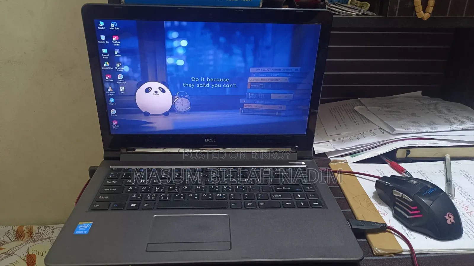 Laptop 4GB Intel Core i5 HDD 500GB
