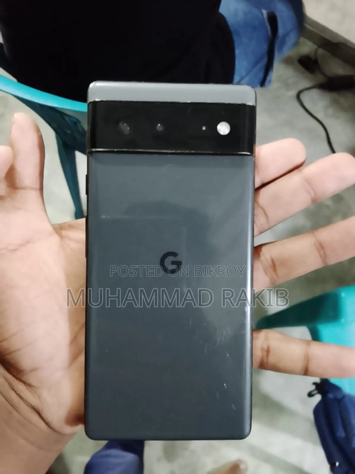 নতুন গুগল পিক্সেল ৬ ১২৮ জিবি ব্ল্যাক