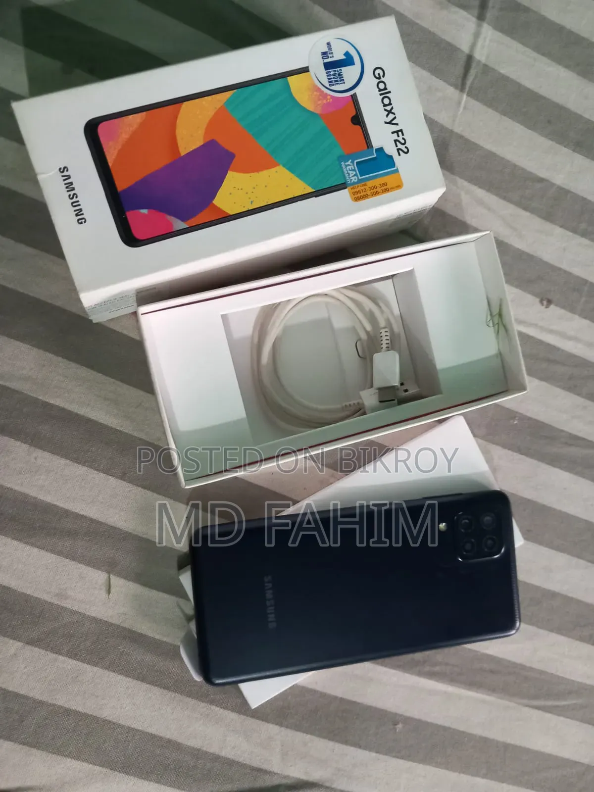 স্যামসাং গ্যালাক্সি এফ২২ ১২৮ জিবি ব্ল্যাক