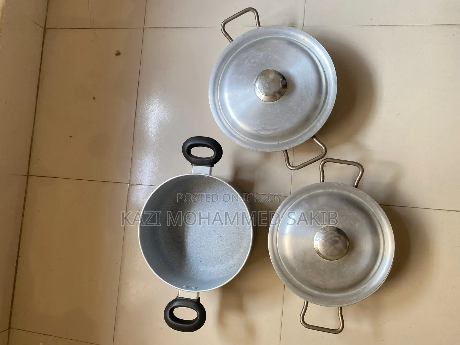 কুকওয়্যার ৩ পিস