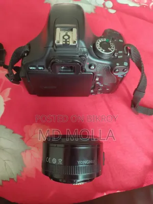 ক্যামেরা বিক্রি Canon 600d Lens Yn50mm F1.8