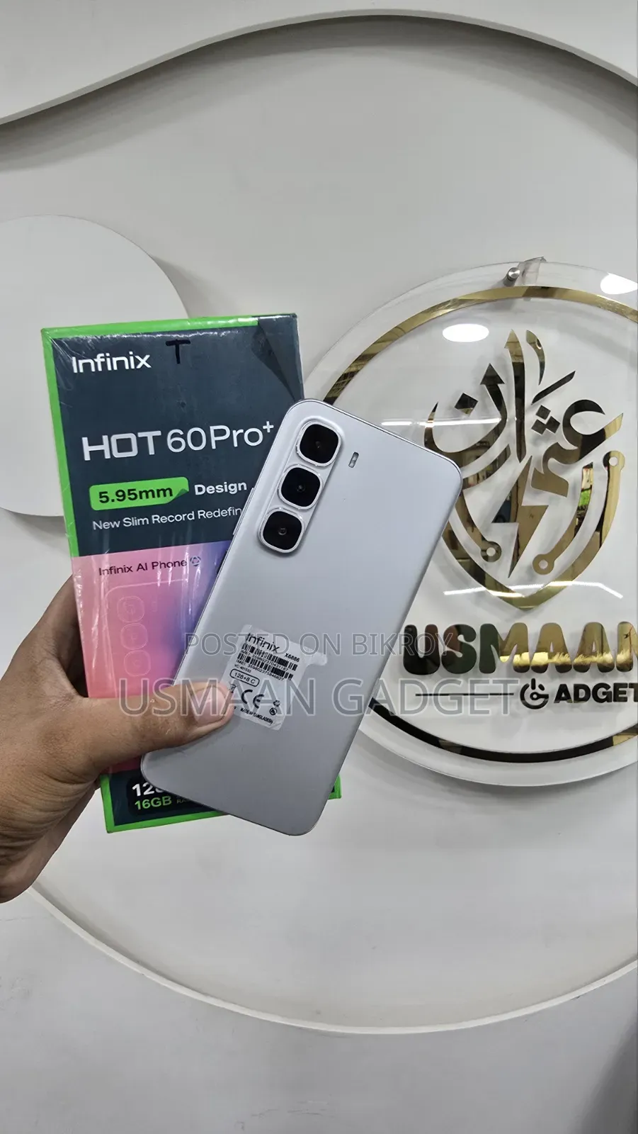 Infinix Hot 60 Pro+ 128 GB Silver