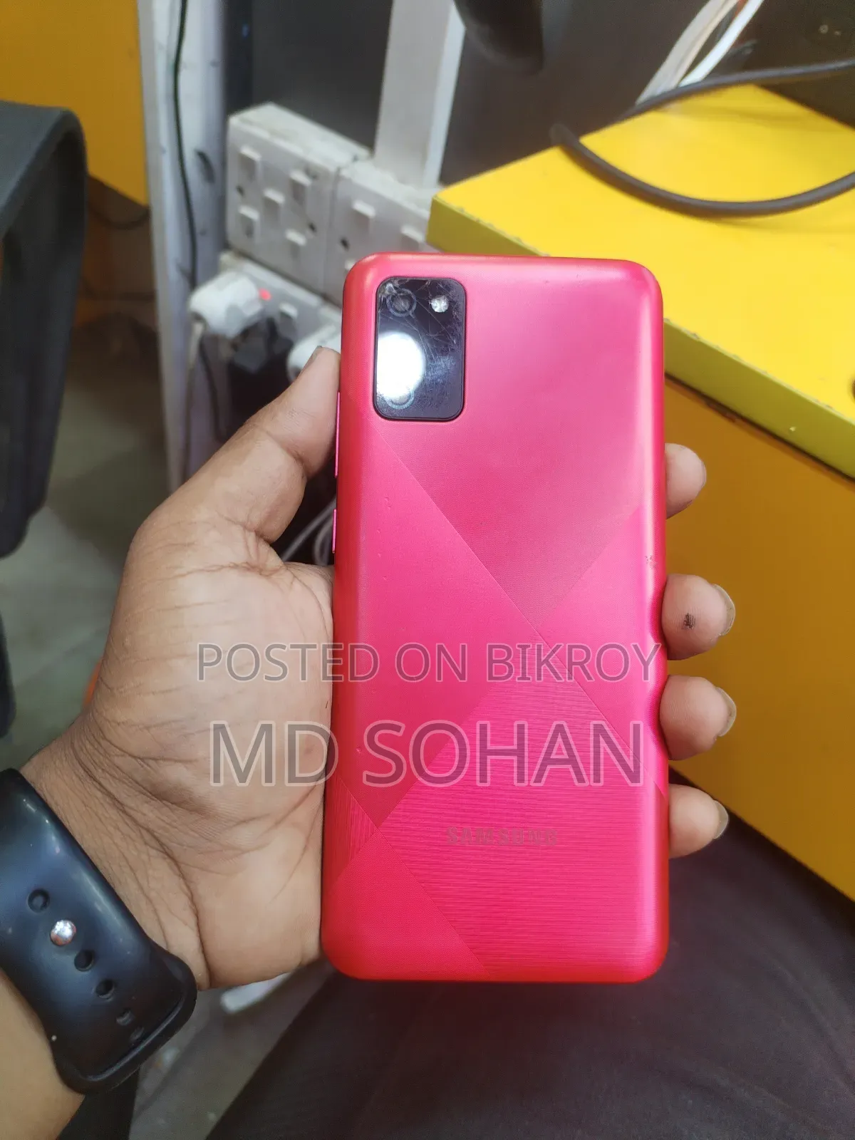 Samsung Galaxy M02s 64 GB Red