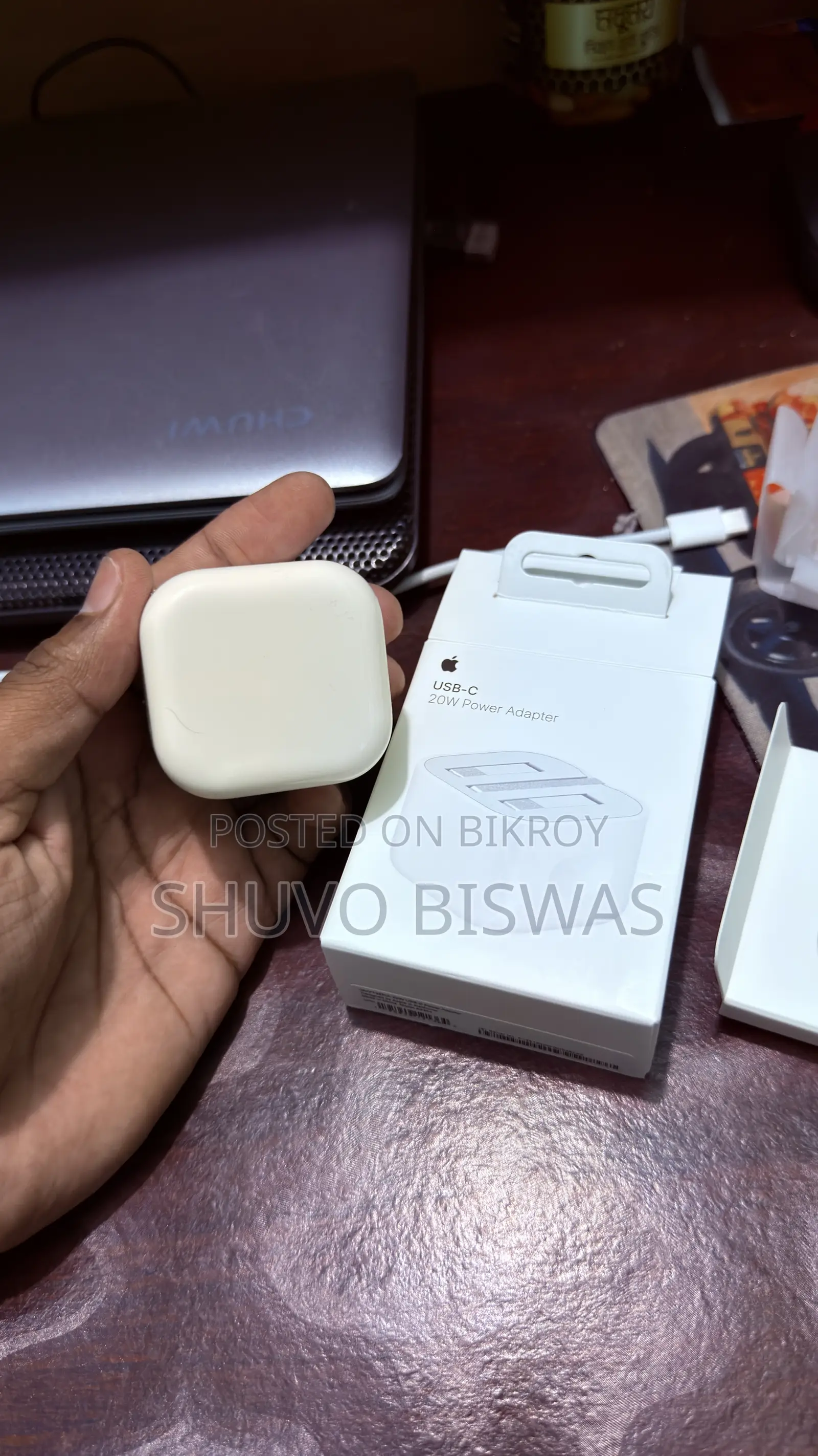 অ্যাপল অরিজিনাল ২০ডব্লিউ ইউএসবি-সি চার্জার (ব্র্যান্ড নিউ) বিক্রয়ের জন্য