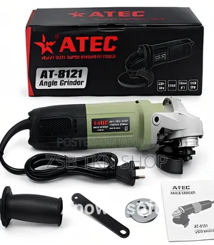 ATEC (AT-৮১২১) ১০০ মিমি হেভি ডিউটি অ্যাঙ্গেল গ্রাইন্ডার মেশিন ১২০০ডব্লিউ