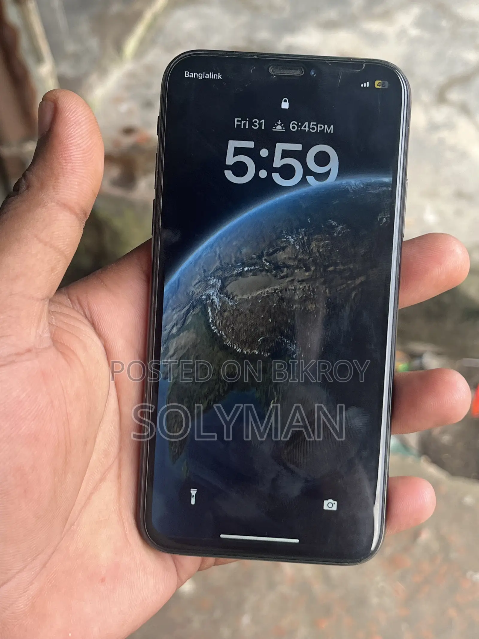 Apple iPhone X 256 GB Black