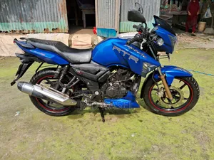 TVS Apache RTR 160 2V 2017 Blue