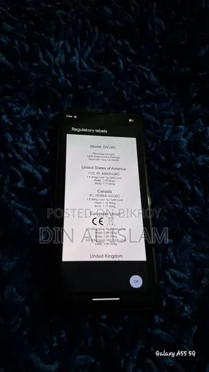 New Google Pixel 7 128 GB Black