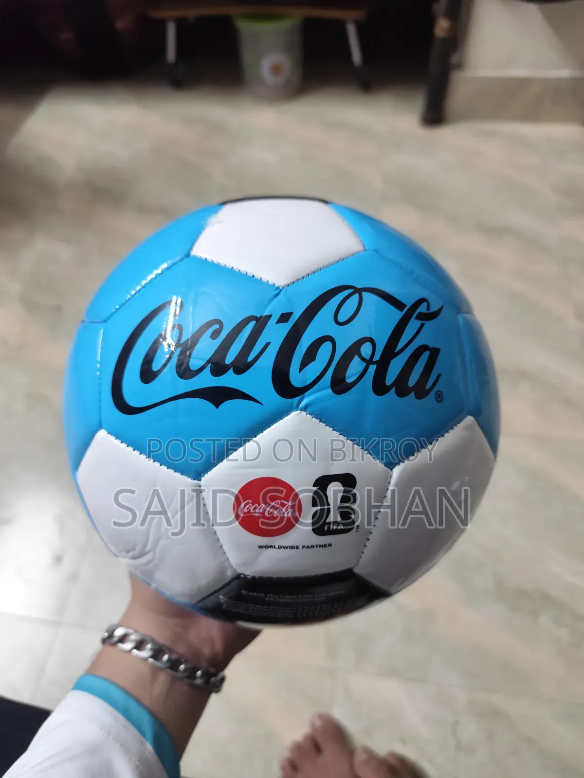 Coca-Cola Football ( Blue ) Special Edition
