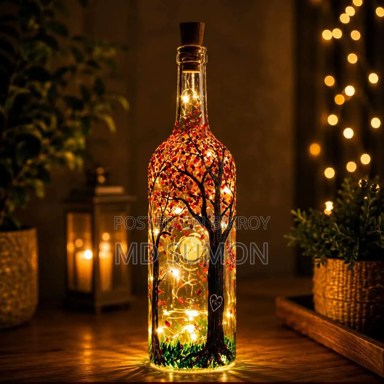 Bottle Lamp