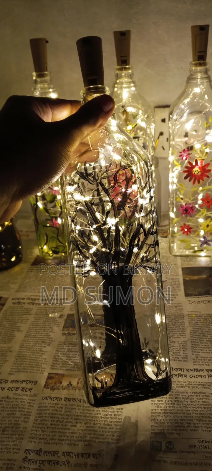 Bottle Lamp