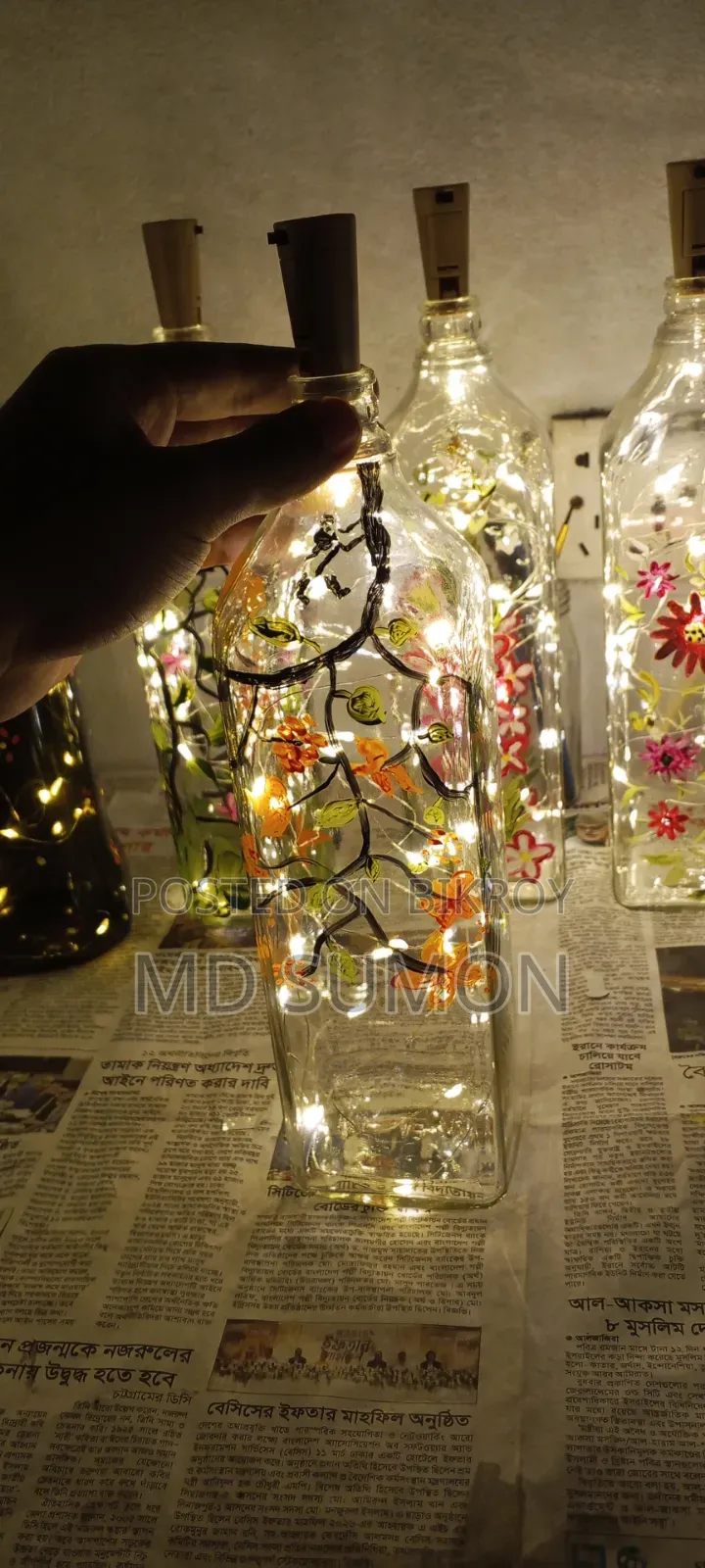Bottle Lamp