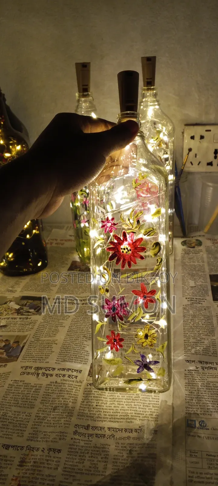 Bottle Lamp