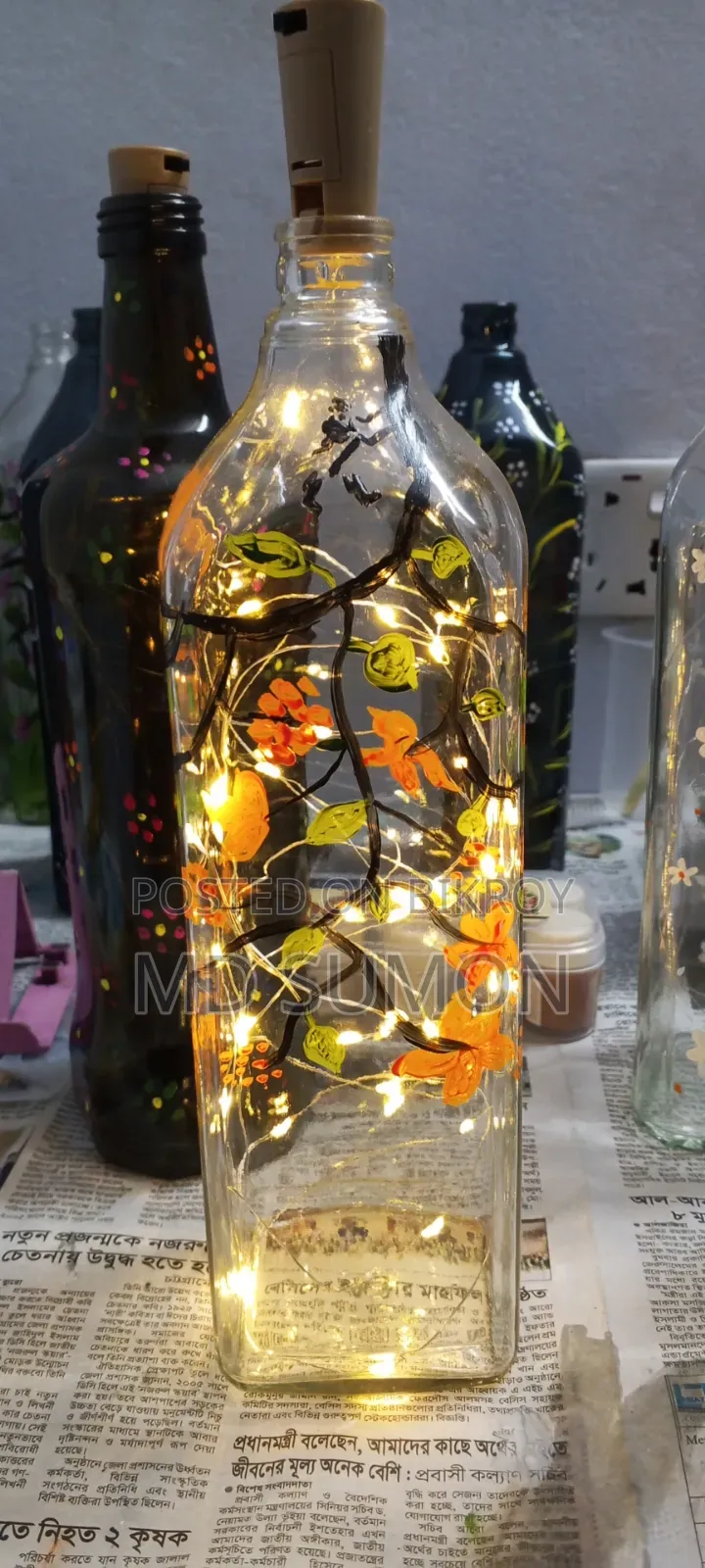 Bottle Lamp