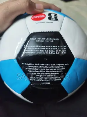 Coca-Cola Football ( Blue ) Special Edition