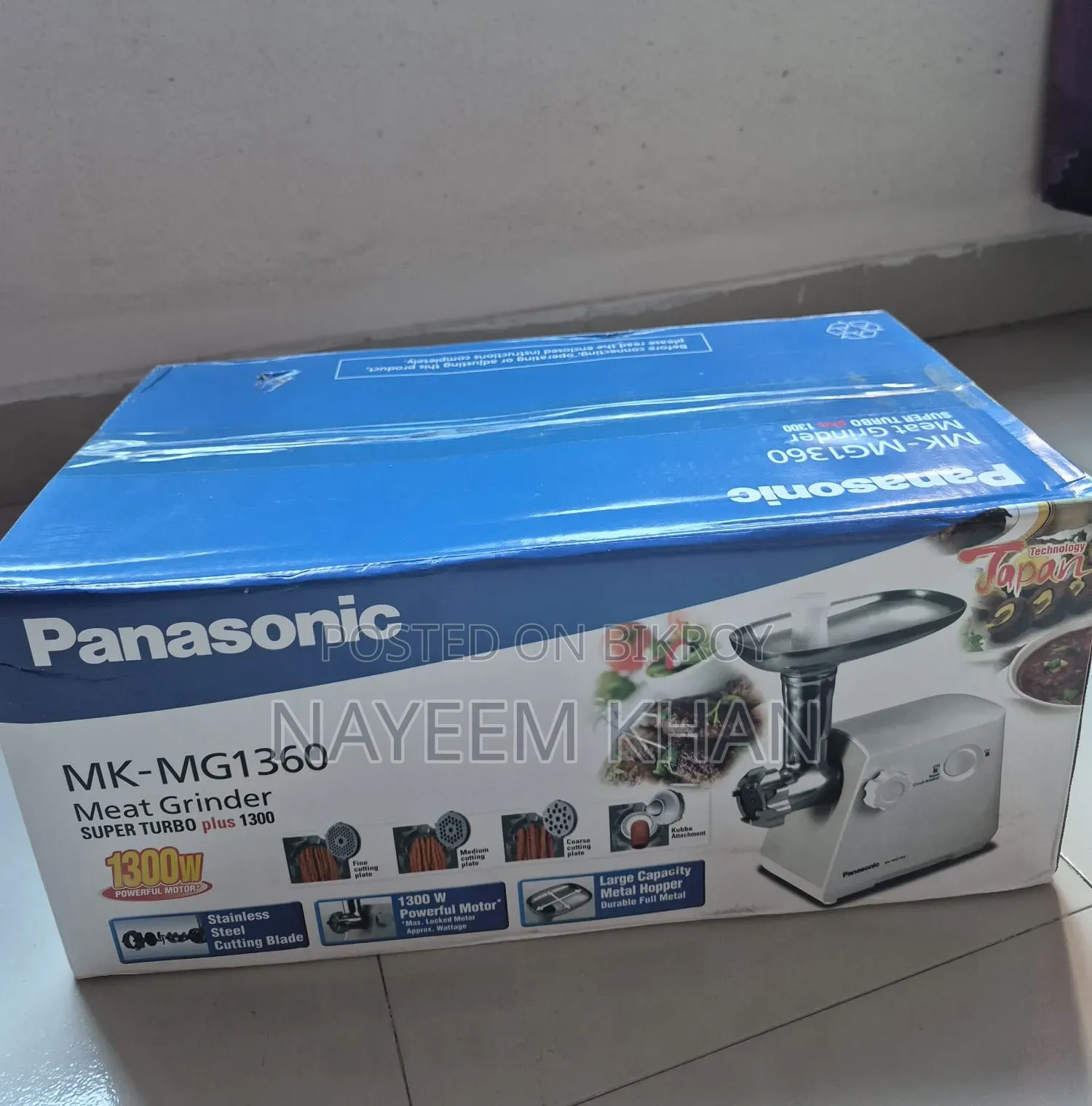 For Sale: Panasonic Meat Grinder