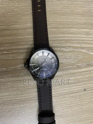 Mens Metal Belt Tubular Watch