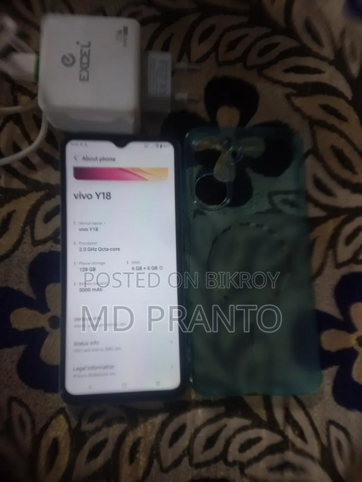 Vivo Y18 128 GB White