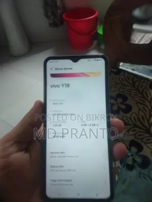 Vivo Y18 128 GB White