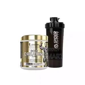 KL Gold Creatine 300g Flavored Spider Shaker Combo