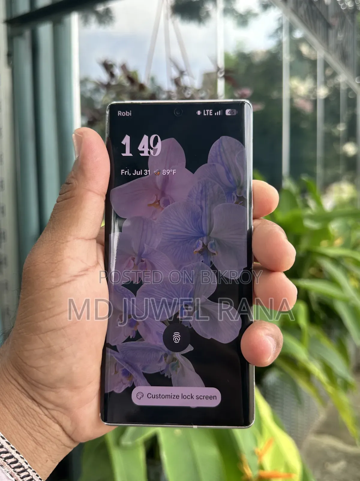 গুগল পিক্সেল ৬ প্রো ১২৮ জিবি সাদা