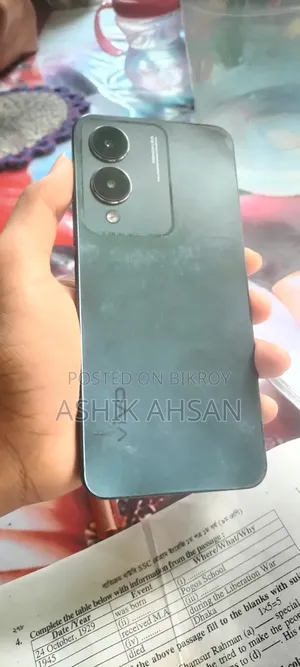 Vivo Y17s ১২৮ জিবি কালো