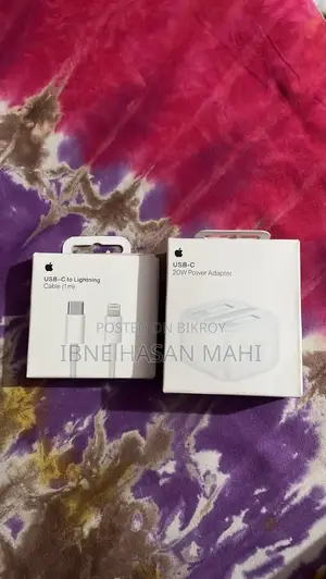 Original Apple 20W Power Adapter + Cable