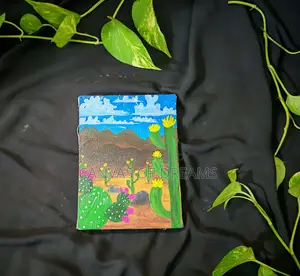 ক্যানভাসে এক্রিলিক কালার পেইন্টিং