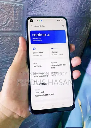 Realme 8 5G 128 GB Blue