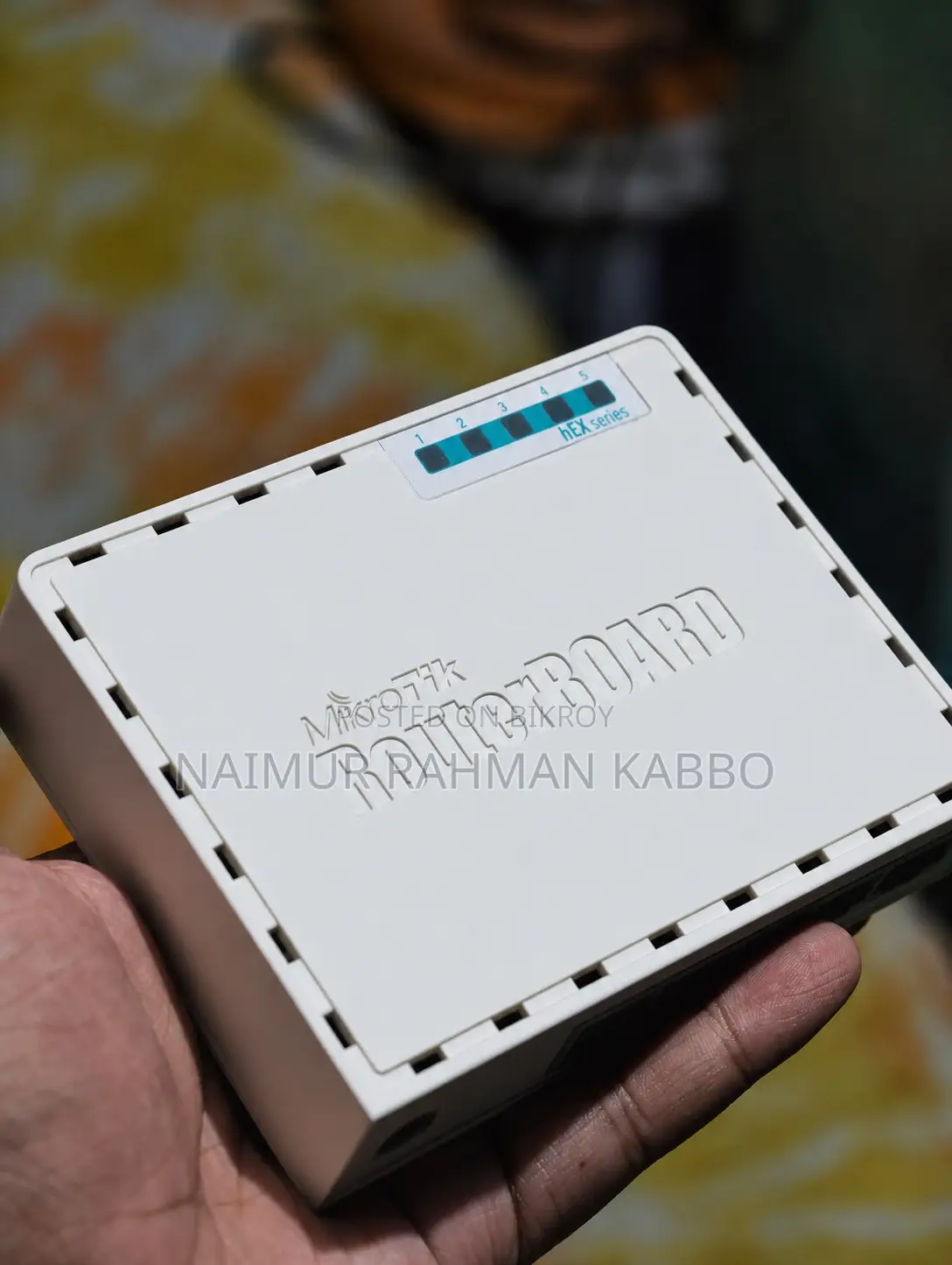 Mikrotik hEX RB750Gr3 5-Port Router