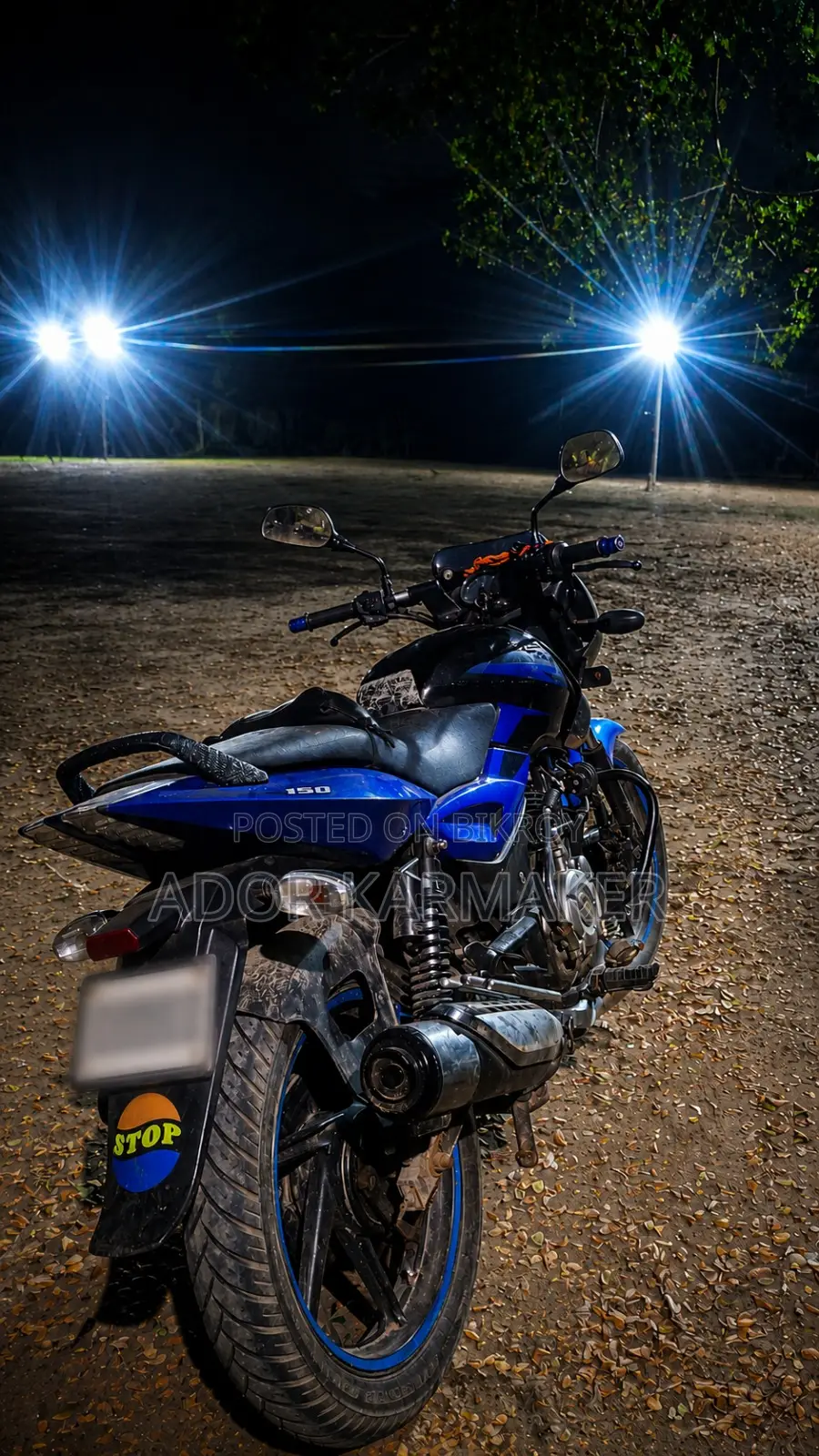 Bajaj Pulsar 150 2016 Blue