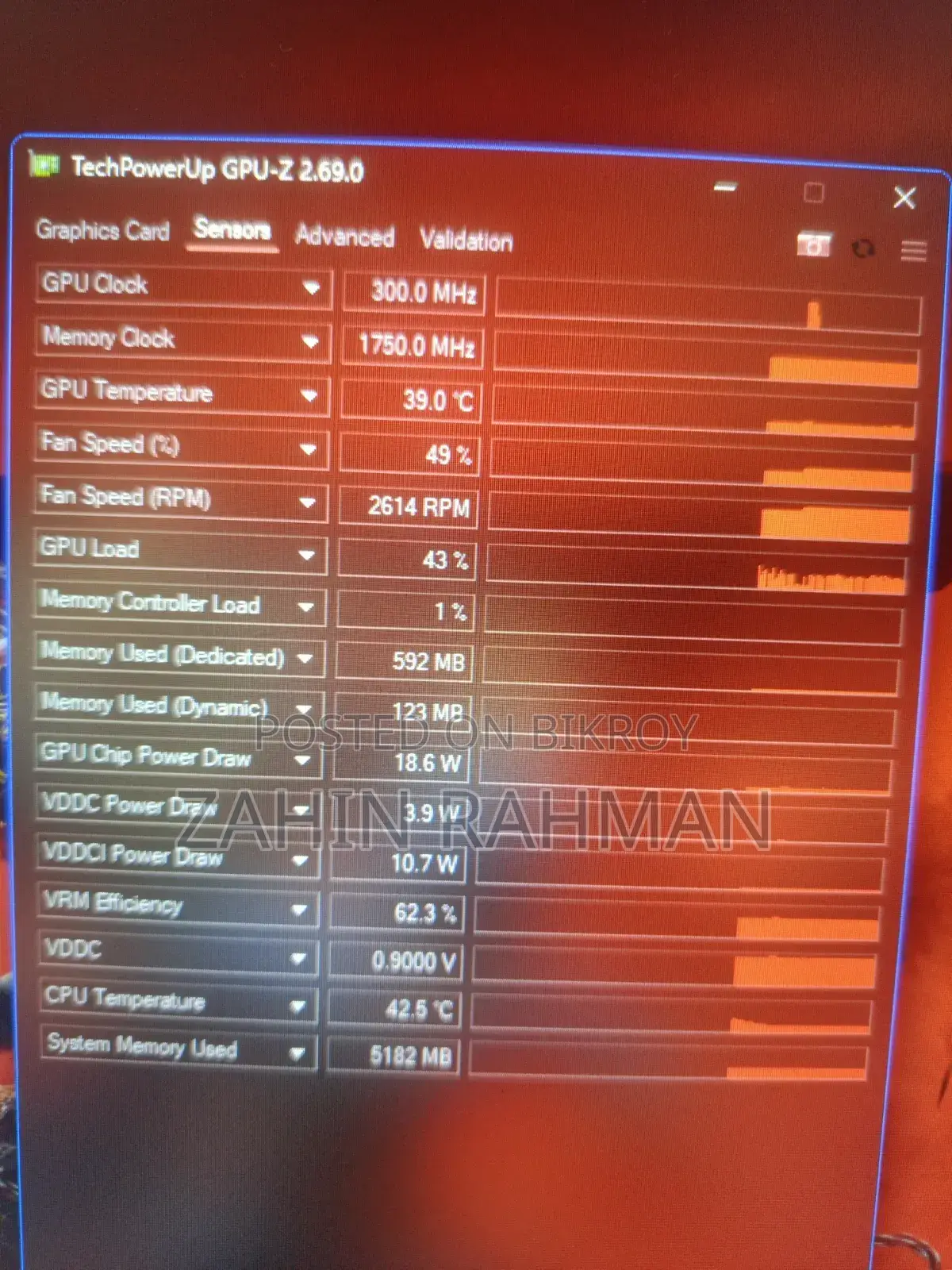 RX 580 8G 256Bit Dual Fans Gaming Graphics Card