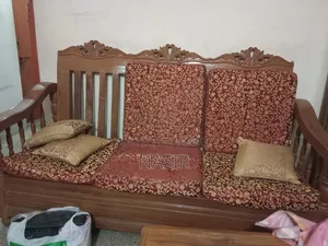 সোফা সেট ৩+১+১ চিটাগং সেগুন