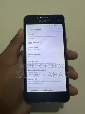 Samsung Galaxy Grand Prime Plus 8 GB Rose Gold
